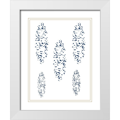 Potrie 1 White Modern Wood Framed Art Print with Double Matting by Phillip, Jamie