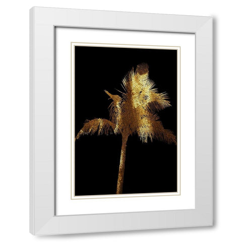 Summer Beach 2 White Modern Wood Framed Art Print with Double Matting by Phillip, Jamie
