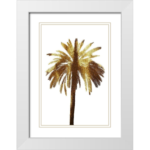 Summer Beach 3 White Modern Wood Framed Art Print with Double Matting by Phillip, Jamie