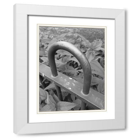Brass 2 White Modern Wood Framed Art Print with Double Matting by Phillip, Jamie