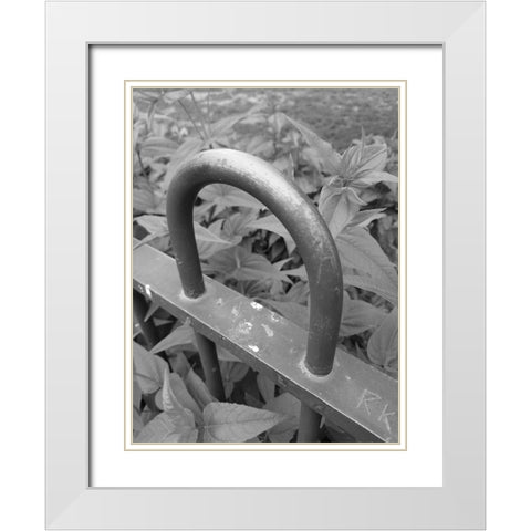 Brass 2 White Modern Wood Framed Art Print with Double Matting by Phillip, Jamie