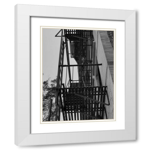 Escape 2 White Modern Wood Framed Art Print with Double Matting by Phillip, Jamie