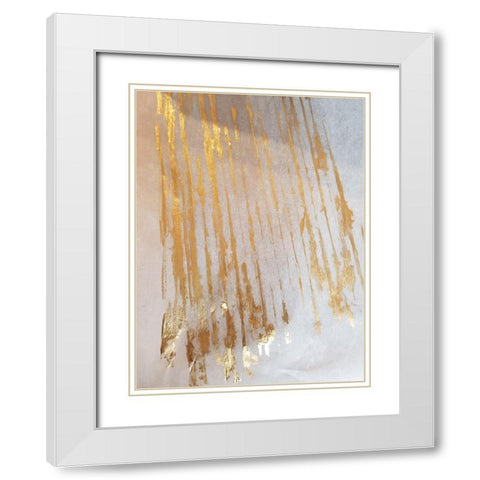 Golden Creation 3 White Modern Wood Framed Art Print with Double Matting by Phillip, Jamie