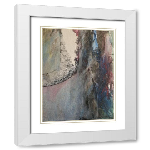 Aley 1 White Modern Wood Framed Art Print with Double Matting by Phillip, Jamie