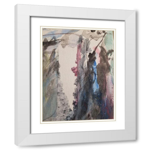 Aley 2 White Modern Wood Framed Art Print with Double Matting by Phillip, Jamie
