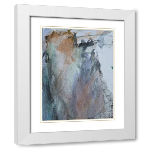 Aley 3 White Modern Wood Framed Art Print with Double Matting by Phillip, Jamie