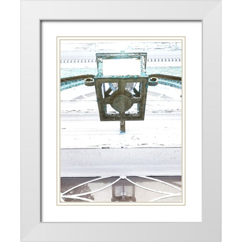 Historic Place 1 White Modern Wood Framed Art Print with Double Matting by Phillip, Jamie