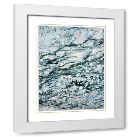 Forever Placid 2 White Modern Wood Framed Art Print with Double Matting by Phillip, Jamie