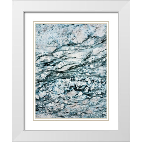 Forever Placid 2 White Modern Wood Framed Art Print with Double Matting by Phillip, Jamie