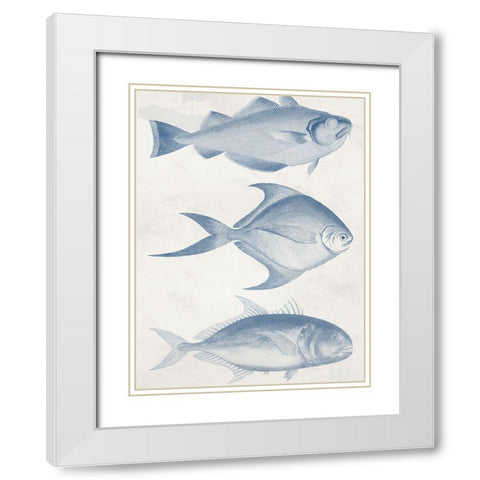 Ocean Deep 2 White Modern Wood Framed Art Print with Double Matting by Phillip, Jamie