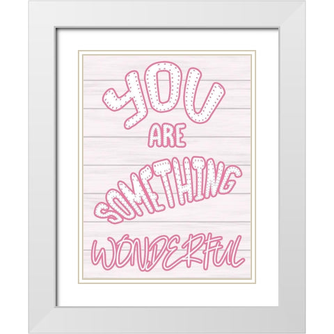 Special White Modern Wood Framed Art Print with Double Matting by Phillip, Jamie