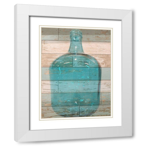 Uubroken 3 White Modern Wood Framed Art Print with Double Matting by Phillip, Jamie