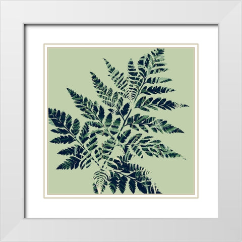 Paradise 2 White Modern Wood Framed Art Print with Double Matting by Phillip, Jamie