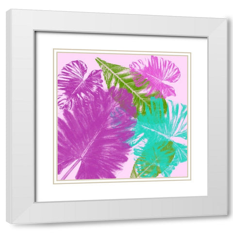 Tropical Taste 2 White Modern Wood Framed Art Print with Double Matting by Phillip, Jamie