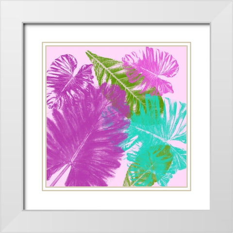 Tropical Taste 2 White Modern Wood Framed Art Print with Double Matting by Phillip, Jamie
