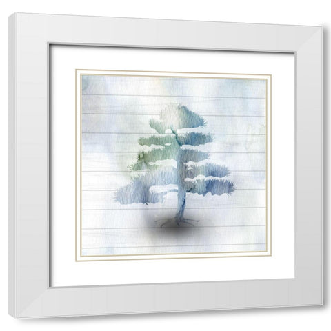 Grown Up White Modern Wood Framed Art Print with Double Matting by Phillip, Jamie