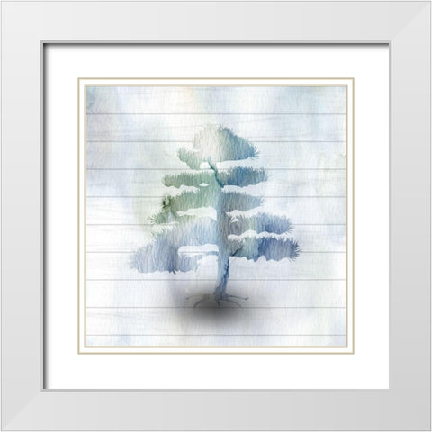 Grown Up White Modern Wood Framed Art Print with Double Matting by Phillip, Jamie