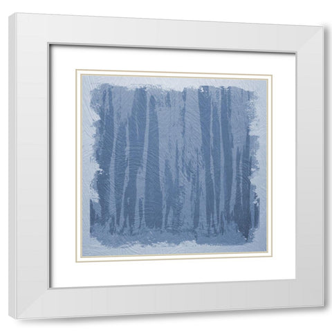 Montary White Modern Wood Framed Art Print with Double Matting by Phillip, Jamie