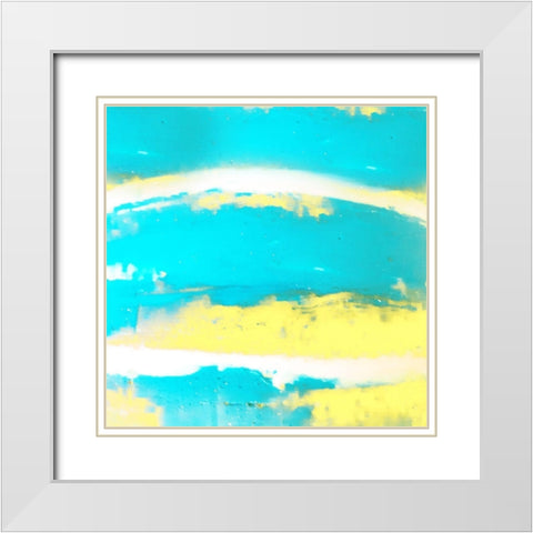 Cake Abstract 2 White Modern Wood Framed Art Print with Double Matting by Phillip, Jamie