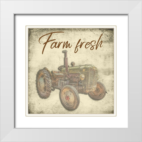 Fresh White Modern Wood Framed Art Print with Double Matting by Phillip, Jamie