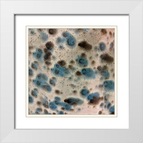 Indigo By Indigo White Modern Wood Framed Art Print with Double Matting by Phillip, Jamie