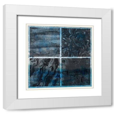 Asphalt 2 White Modern Wood Framed Art Print with Double Matting by Phillip, Jamie