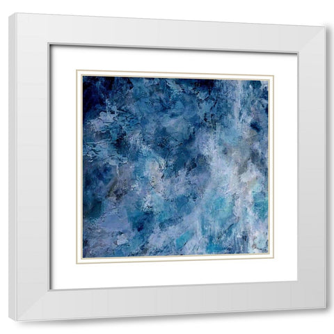 Mellow Pick 1 White Modern Wood Framed Art Print with Double Matting by Phillip, Jamie