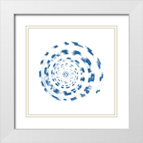 Shell White Modern Wood Framed Art Print with Double Matting by Phillip, Jamie