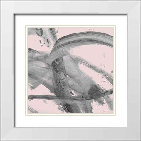 Studio J S1 White Modern Wood Framed Art Print with Double Matting by Phillip, Jamie