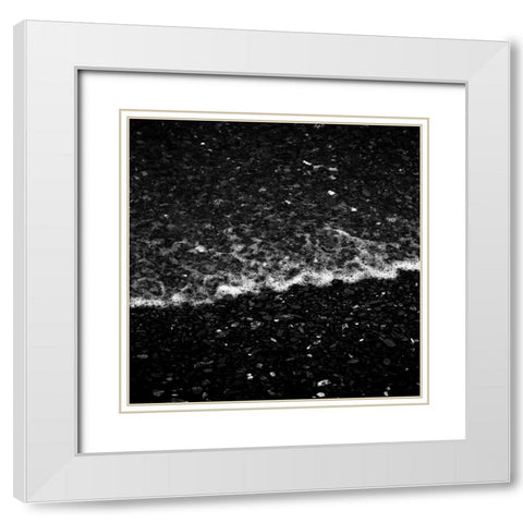 Black White Modern Wood Framed Art Print with Double Matting by Phillip, Jamie