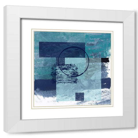 Omaticle 4 White Modern Wood Framed Art Print with Double Matting by Phillip, Jamie
