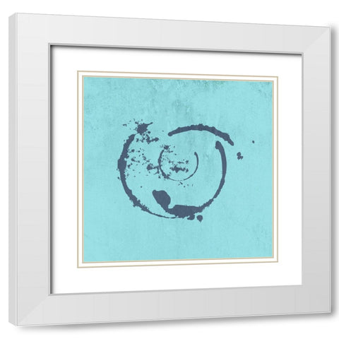 Road Blast  White Modern Wood Framed Art Print with Double Matting by Phillip, Jamie