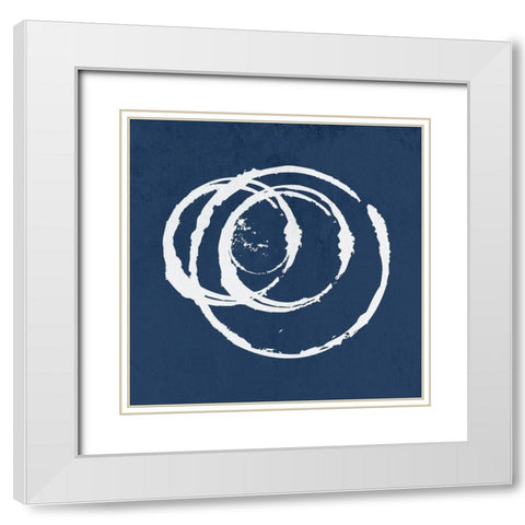 Road Blast 2 White Modern Wood Framed Art Print with Double Matting by Phillip, Jamie