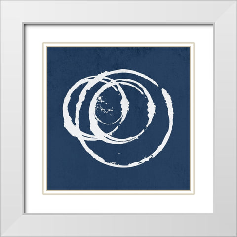 Road Blast 2 White Modern Wood Framed Art Print with Double Matting by Phillip, Jamie