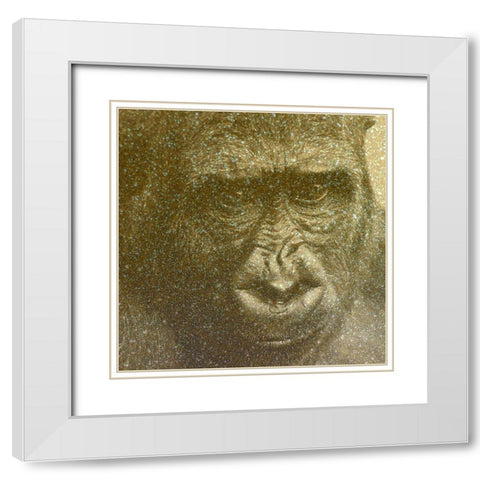 Animal White Modern Wood Framed Art Print with Double Matting by Phillip, Jamie