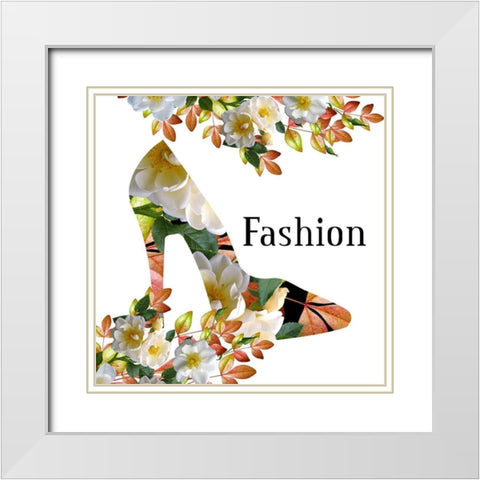 Fashion Week 2 White Modern Wood Framed Art Print with Double Matting by Phillip, Jamie