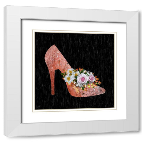 Fashion Week 3 White Modern Wood Framed Art Print with Double Matting by Phillip, Jamie