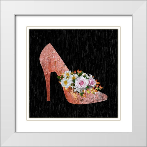 Fashion Week 3 White Modern Wood Framed Art Print with Double Matting by Phillip, Jamie