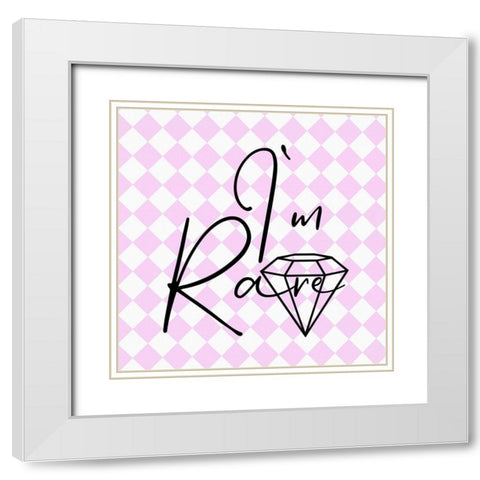 Rare White Modern Wood Framed Art Print with Double Matting by Phillip, Jamie