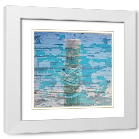 By The Sea 2 White Modern Wood Framed Art Print with Double Matting by Phillip, Jamie