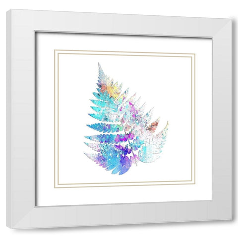 Wild Tropics White Modern Wood Framed Art Print with Double Matting by Phillip, Jamie