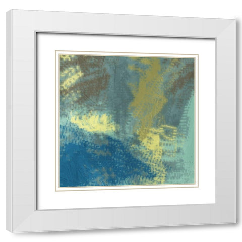 River Bed Abstract 2 White Modern Wood Framed Art Print with Double Matting by Phillip, Jamie