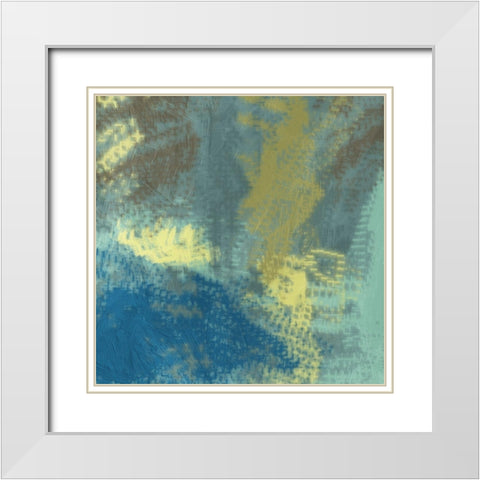River Bed Abstract 2 White Modern Wood Framed Art Print with Double Matting by Phillip, Jamie