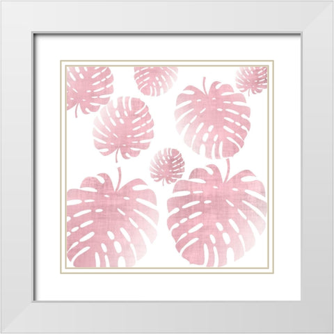 Tropical Rain 2 White Modern Wood Framed Art Print with Double Matting by Phillip, Jamie