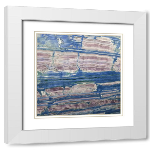 Storm Zone 2 White Modern Wood Framed Art Print with Double Matting by Phillip, Jamie