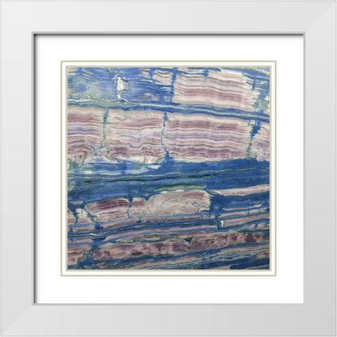 Storm Zone 2 White Modern Wood Framed Art Print with Double Matting by Phillip, Jamie
