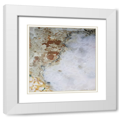 Tip Top White Modern Wood Framed Art Print with Double Matting by Phillip, Jamie