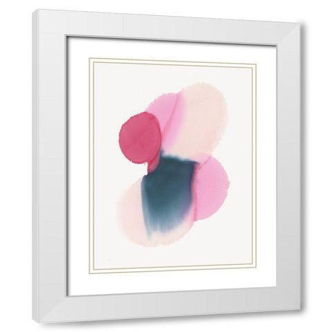 Cocoon White Modern Wood Framed Art Print with Double Matting by Urban Road