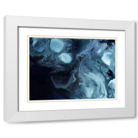 Great Barrier Reef White Modern Wood Framed Art Print with Double Matting by Urban Road