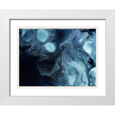 Great Barrier Reef White Modern Wood Framed Art Print with Double Matting by Urban Road
